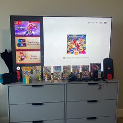 Combo TV Nintendo Switch Y Juegos