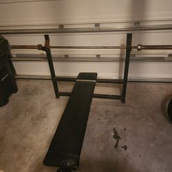 Steel Olympic Weight Bench