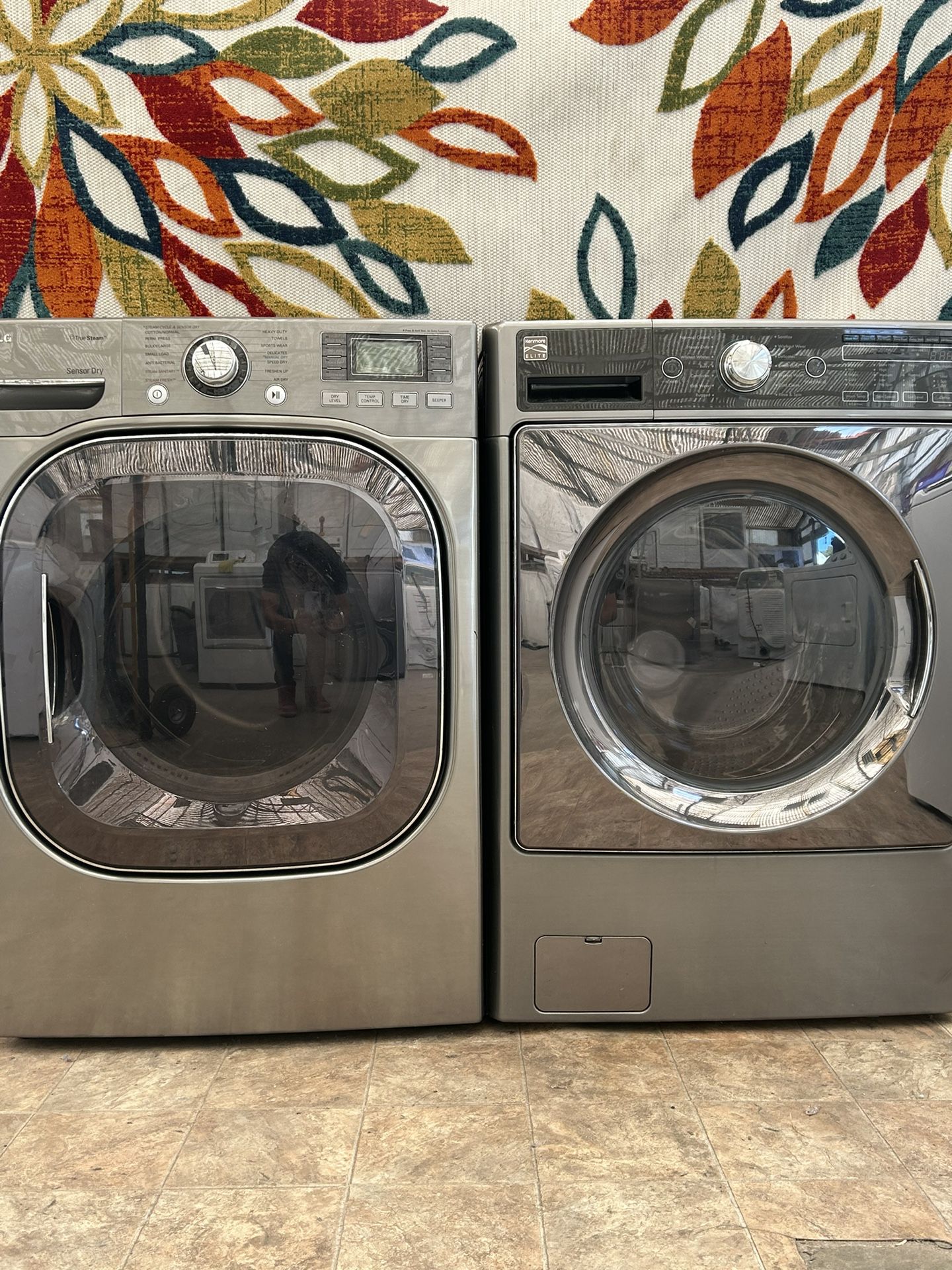 Kenmore Washer And LG Dryer Gas 