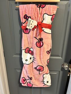 Cherry Hk Throw Blanket