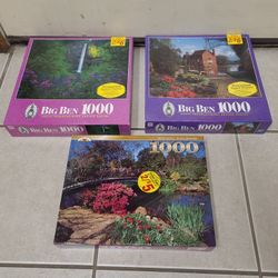(1) Unopened 1000 Piece Puzzle Your Choice 