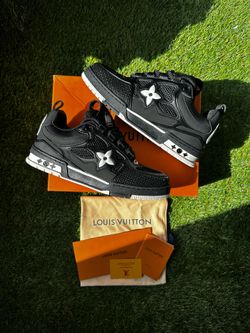 Black & White Louis Vuitton Skates Size 44