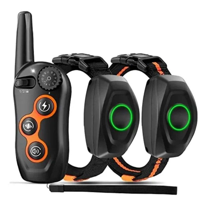 Dog Training Collars Pack Of 2