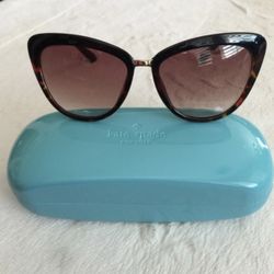 NWT Kate spade cissy/o/s ow58yy sun glasses, new with case