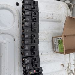Siemens 2 pole breakers