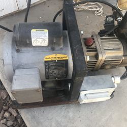 Baldor Reliance Motor With Pump 