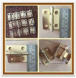 Brass Door Butt Hinges. (Pack of 12), New