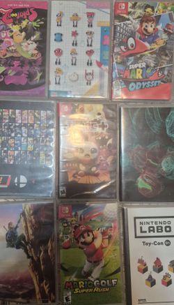 Nintendo switch game cases