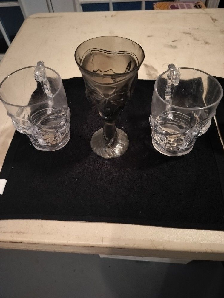 Plastic Skull Glasses