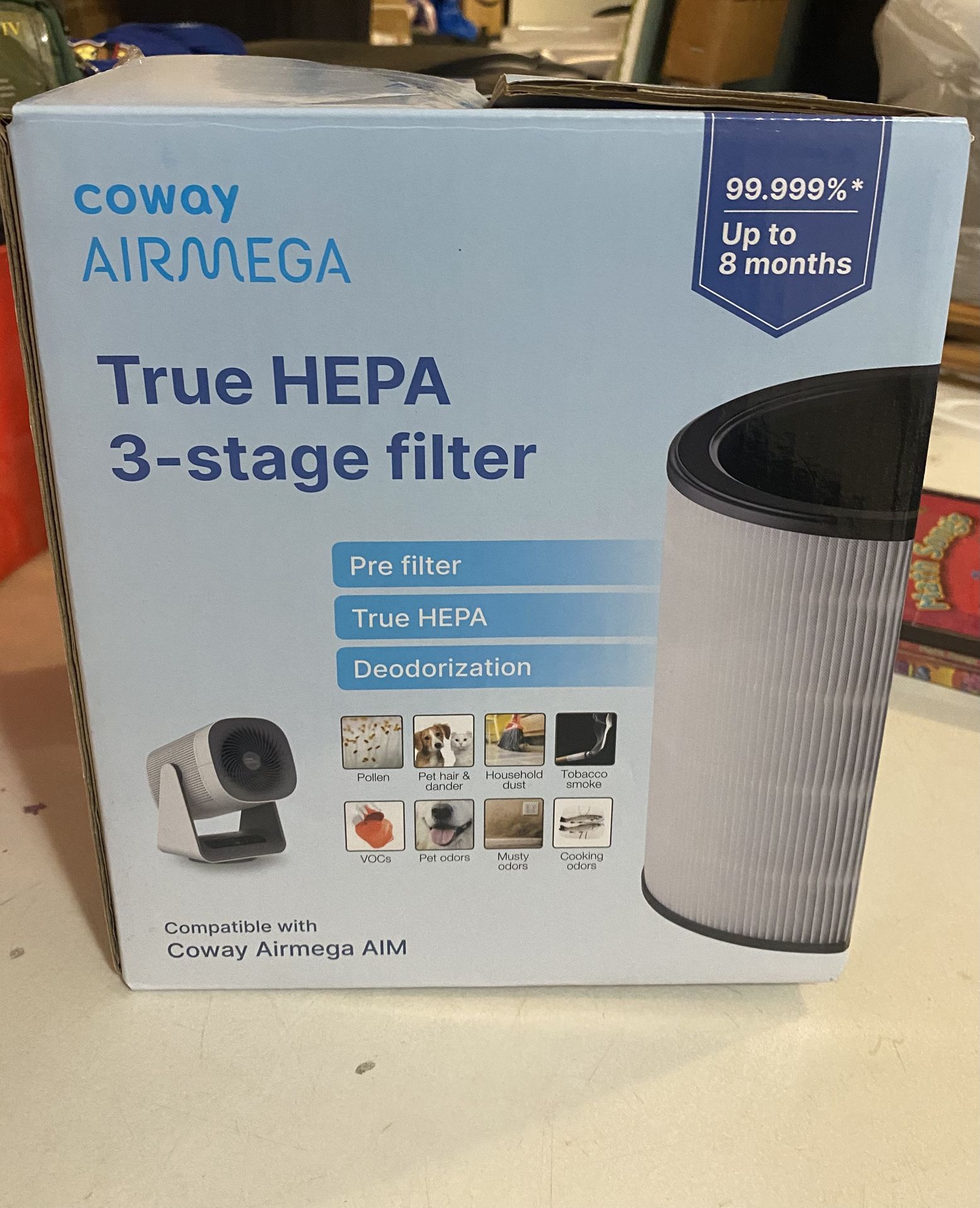 NEVER USED True HEPA 3-Stage Filter
