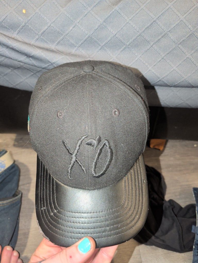 Super rare hat that was only given to VIP ticket holders at The Weeknd's 2013 Kiss Land tour