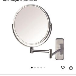 Two-sided Wall Mounted Makeup Mirror