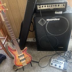 Jackson Pro Series Spectra IV Bass+Gear