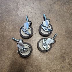 Rack Wheels With Brake