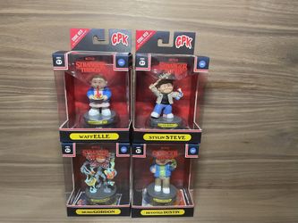 Stranger Things x GPK Mash Up Figures - Eleven, Dustin, Steve, Demogorgon 