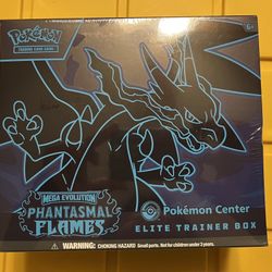 Phantasmal Flames Pokémon Center Elite Trainer Box