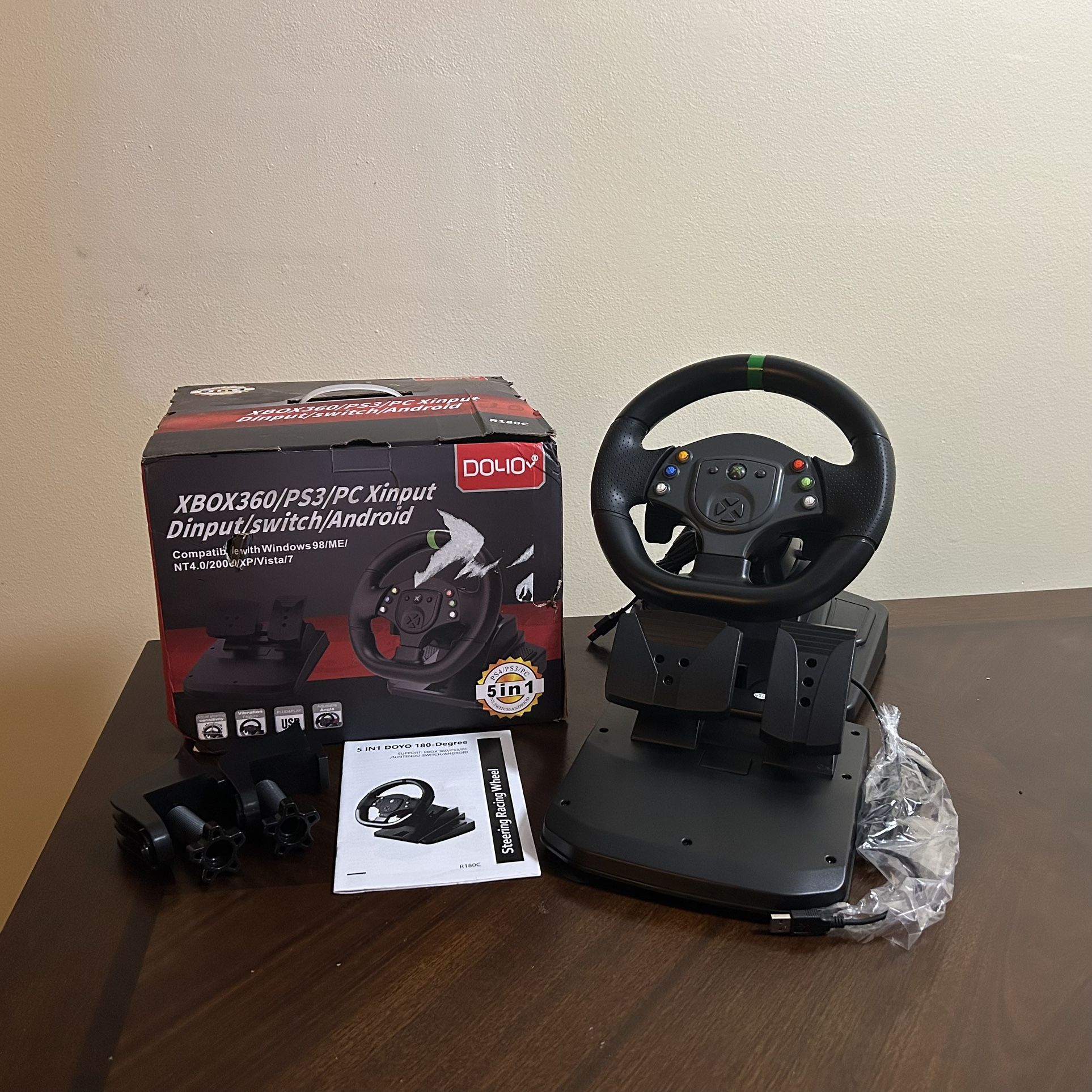 5 in 1 Doyo Racing simulator steering wheel