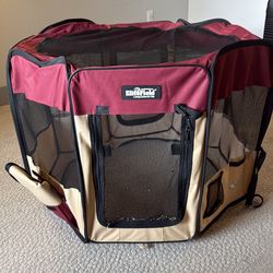 EliteField Foldable Pet Playpen – Medium – Portable Dog/Cat Pen