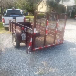 Single Axle Trailer 6x12 Very Solid 