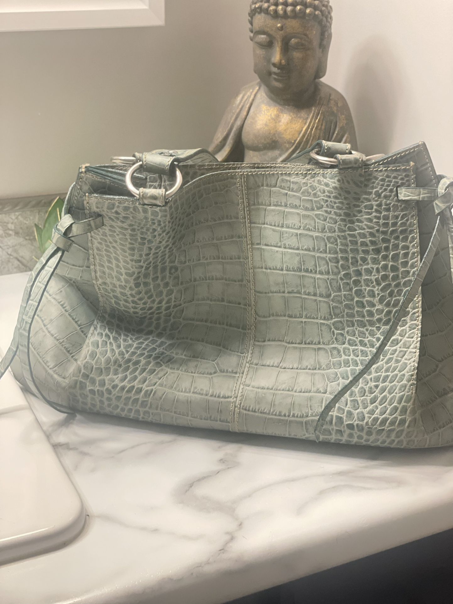 Emporio Armani Crocodile Leather