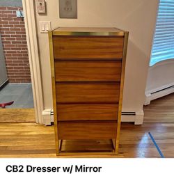 CB2 Dresser w/ Mirror