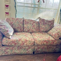 Sofa And Over Size Chair With Ottoman 