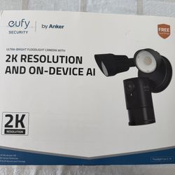 Eufy Security Floodlight Cam E (2K) – New