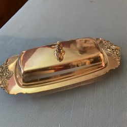 Wallace Silver plate Butter Dish