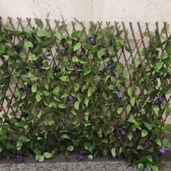 Expandable Fence Privacy Screen for Balcony Patio Outdoor,Decorative Faux Ivy Fencing Panel,Artificial Hedges