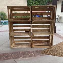 Wood boxes / Crates