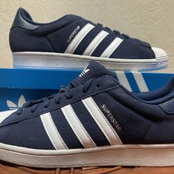 Size 12.5 Adidas Superstar Indigo