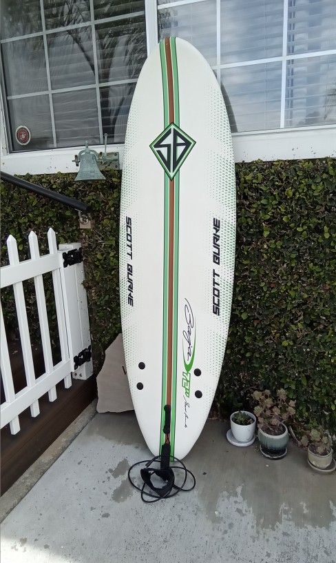 New Scott Burke Softop Surfboard