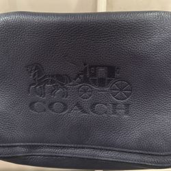 Coach Navy Blue Purse