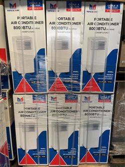8,000 Btu Portable Air Conditioner /Window AC With Complete Kits