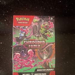 Shrouded Fable Booster Bundle (Pokemon Cards, Sealed, 6 Pack)