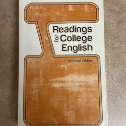 “Readings For College English” (2nd ed.) by G. C. Hargis, et. al.