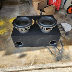 12 Inch  Subwoofers and Box For Sale 