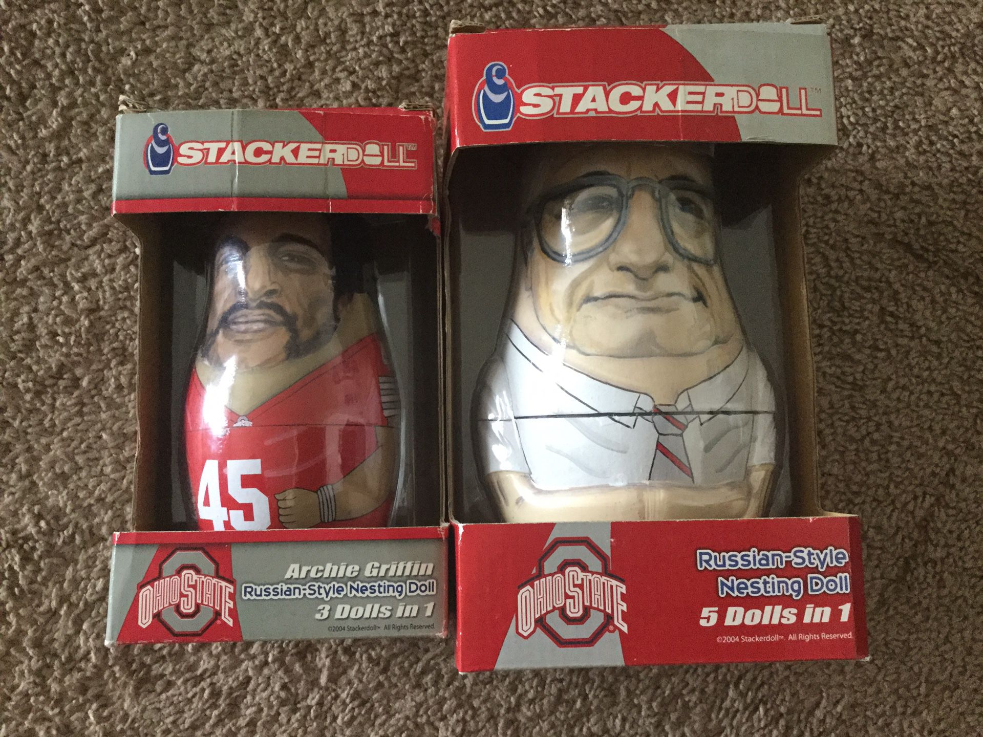 Ohio State Stacker Dolls