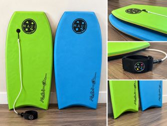 Maui and Sons Bodyboard / Boogie Board with Leash