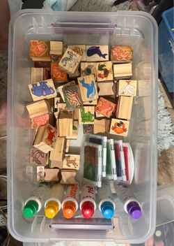 melissa and doug 72 animal stamp set refill