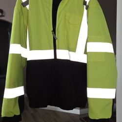 Bright Warm Work Or Ride Bomber Jacket
