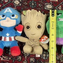 Marvel Beanie Babies Collection 