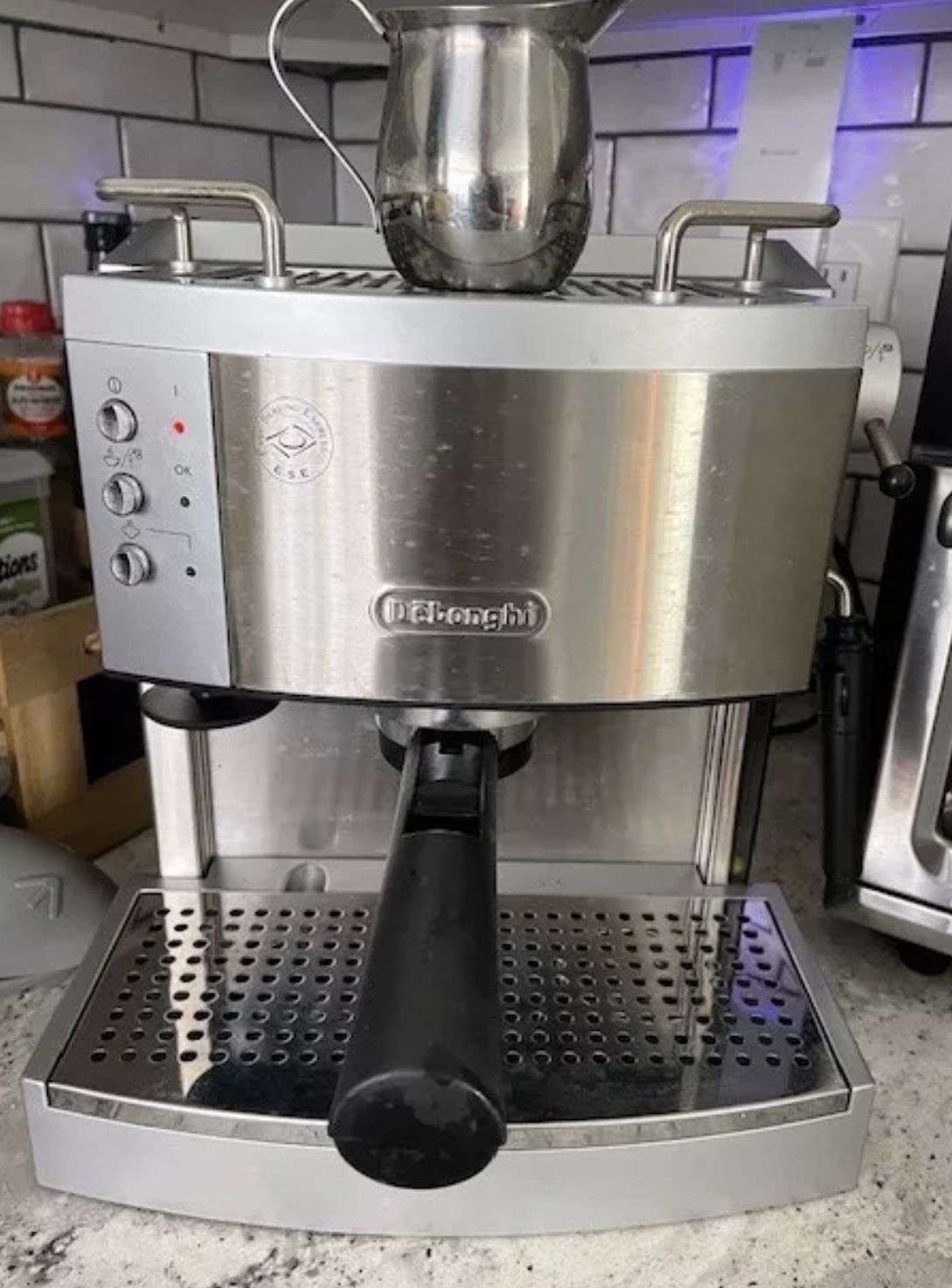 DeLonghi Espresso Easy Serving Coffeemaker EC-702 works great!