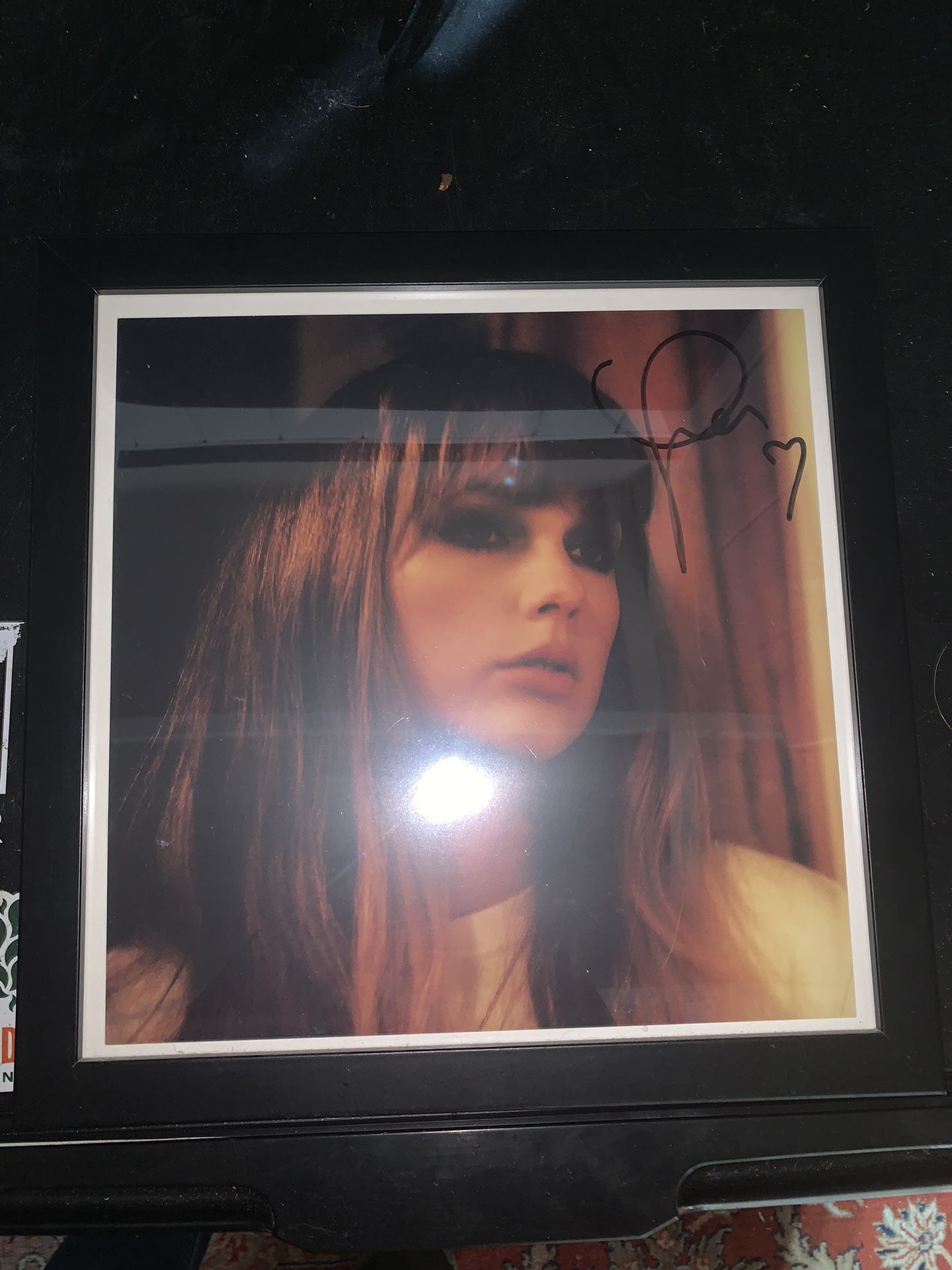 Signed Taylor Swift Insert