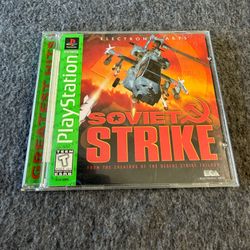 Soviet Strike PS1 Complete Tested Working