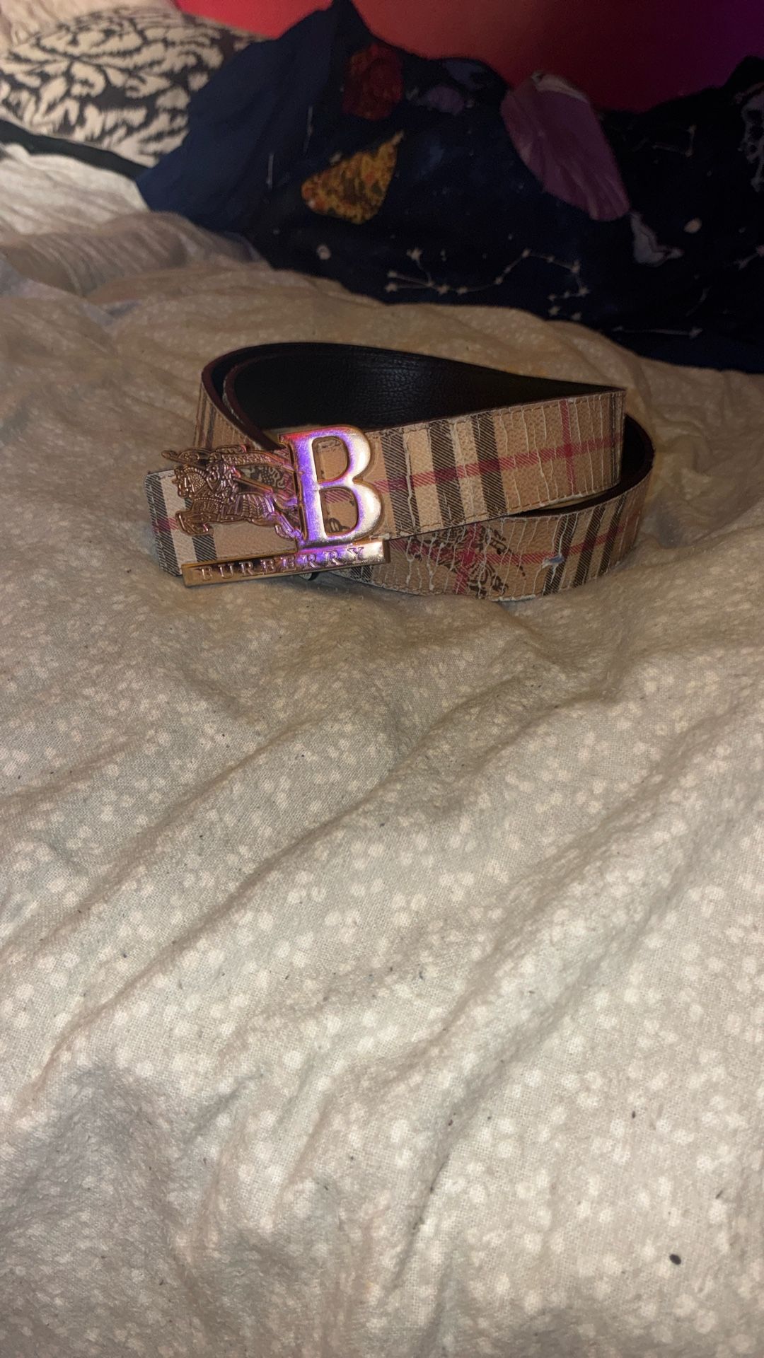 Used Burberry Belt CHEAP