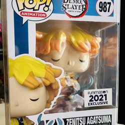 Funimation exclusive Demon Slayer: Zenitsu Funko Pop
