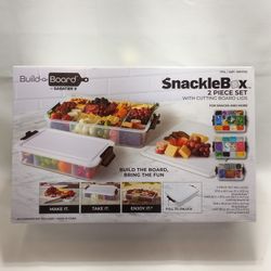 Sabatier Snacklebox 2-Piece Set with Cutting Board Lids