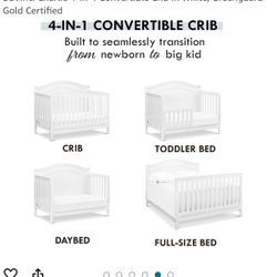 DaVinchi 4 in 1 crib