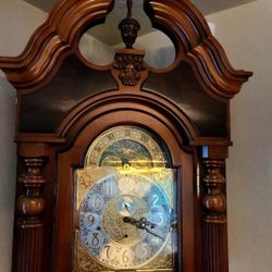 Sleigh Grandfather Clock